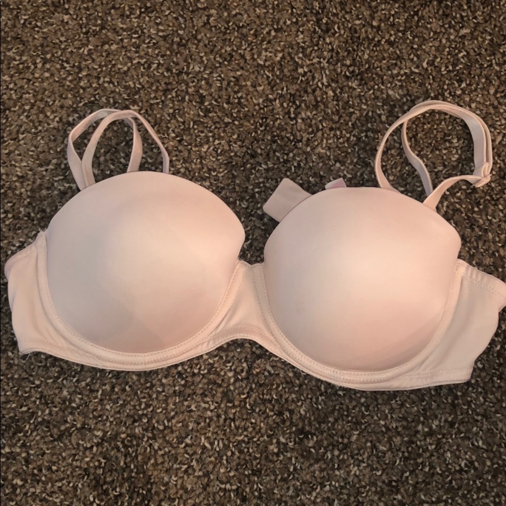 Nude Victoria’s Secret Pink size 34C push-up bra